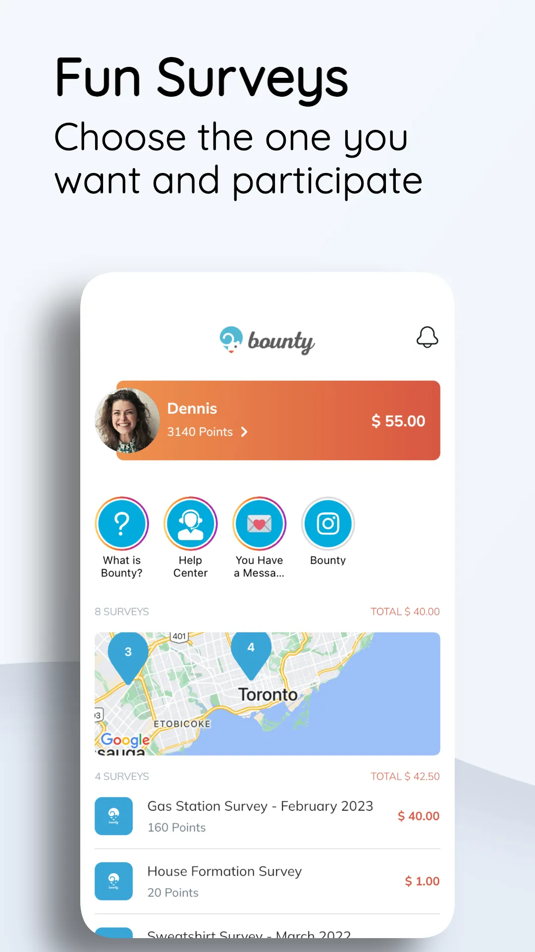 Bounty - Do Survey, Earn Money | Indus Appstore | Screenshot