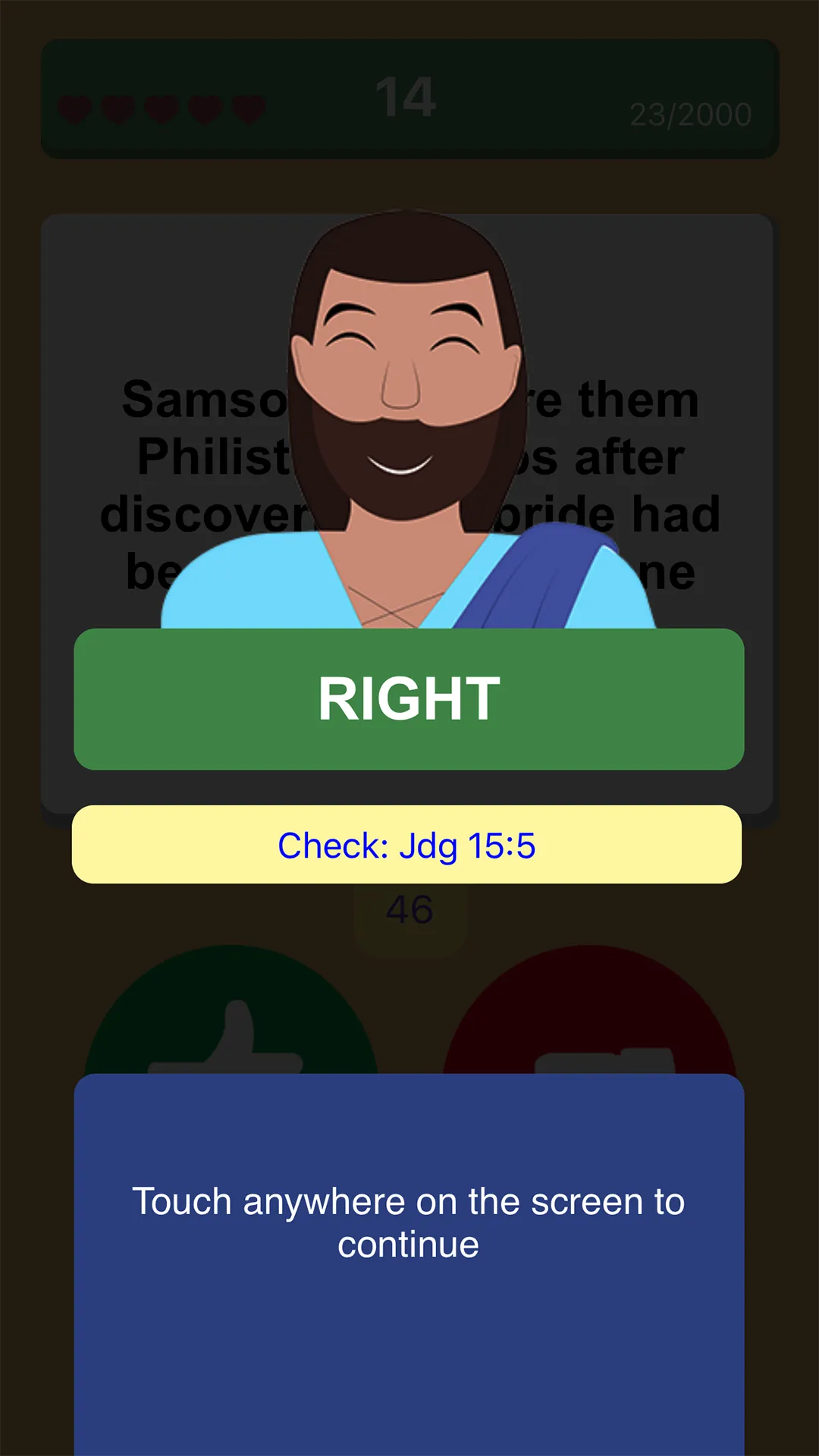 True or False (Biblical) | Indus Appstore | Screenshot