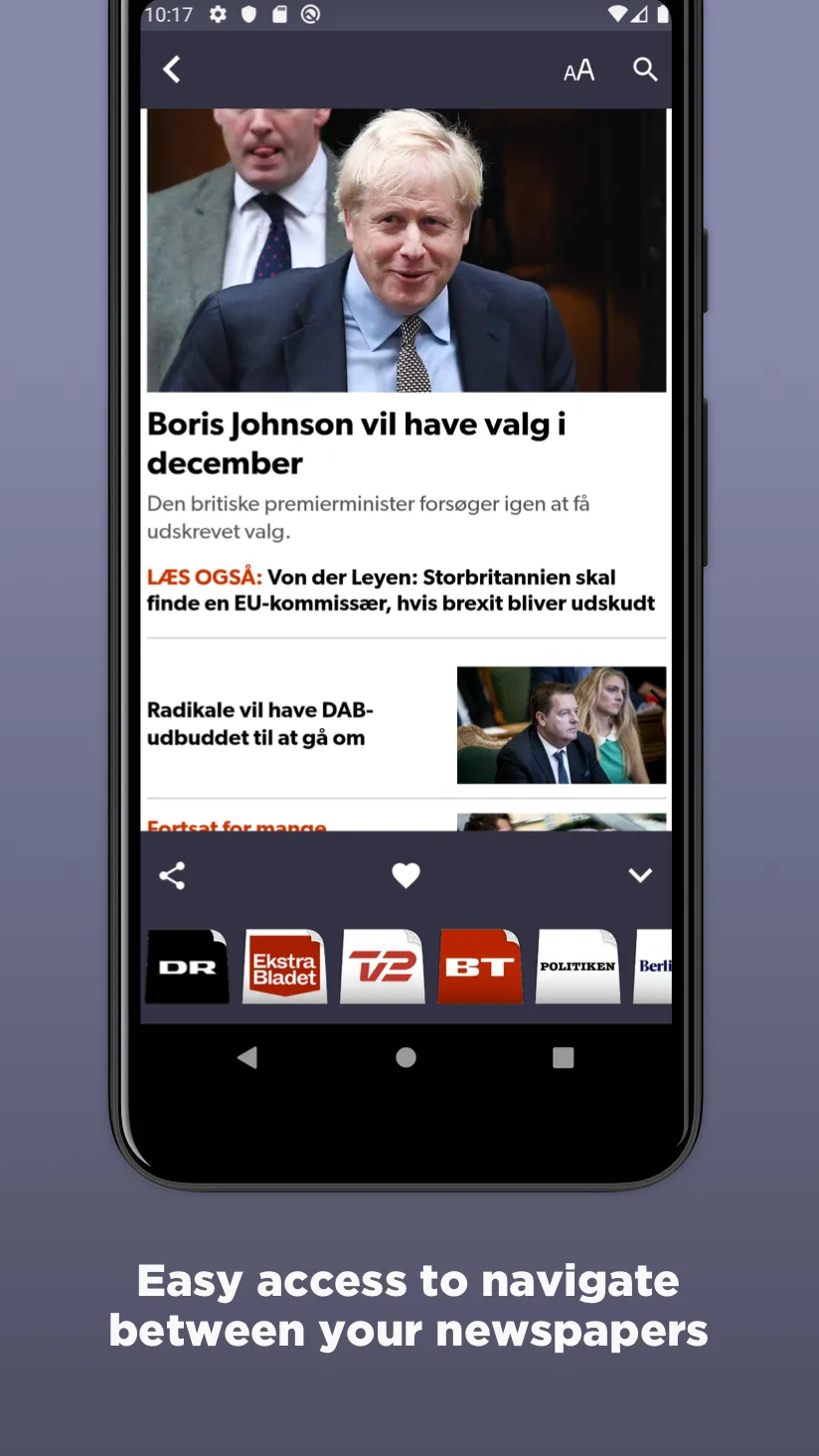 Danish Newspapers | Indus Appstore | Screenshot