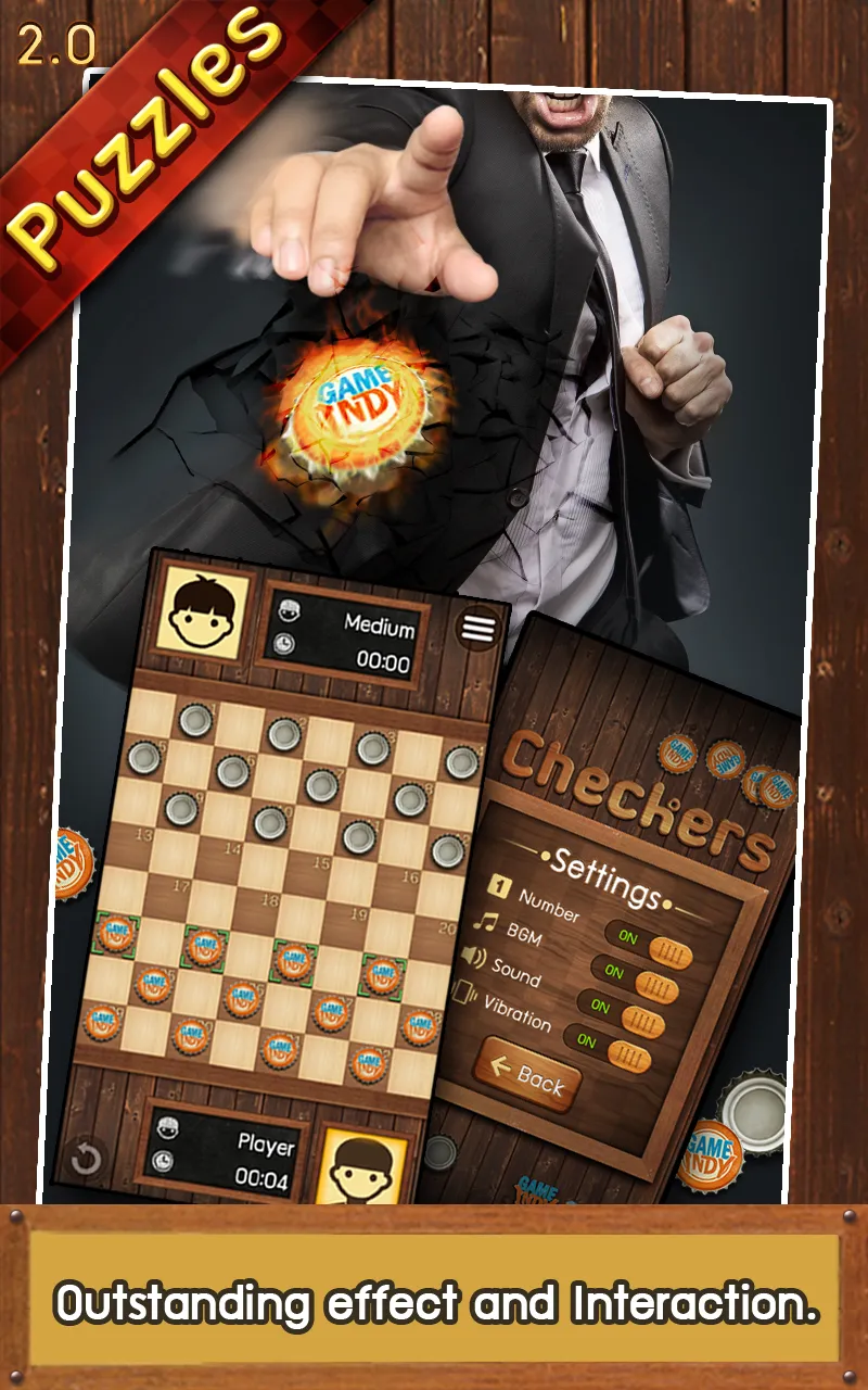 Thai Checkers - Genius Puzzle  | Indus Appstore | Screenshot