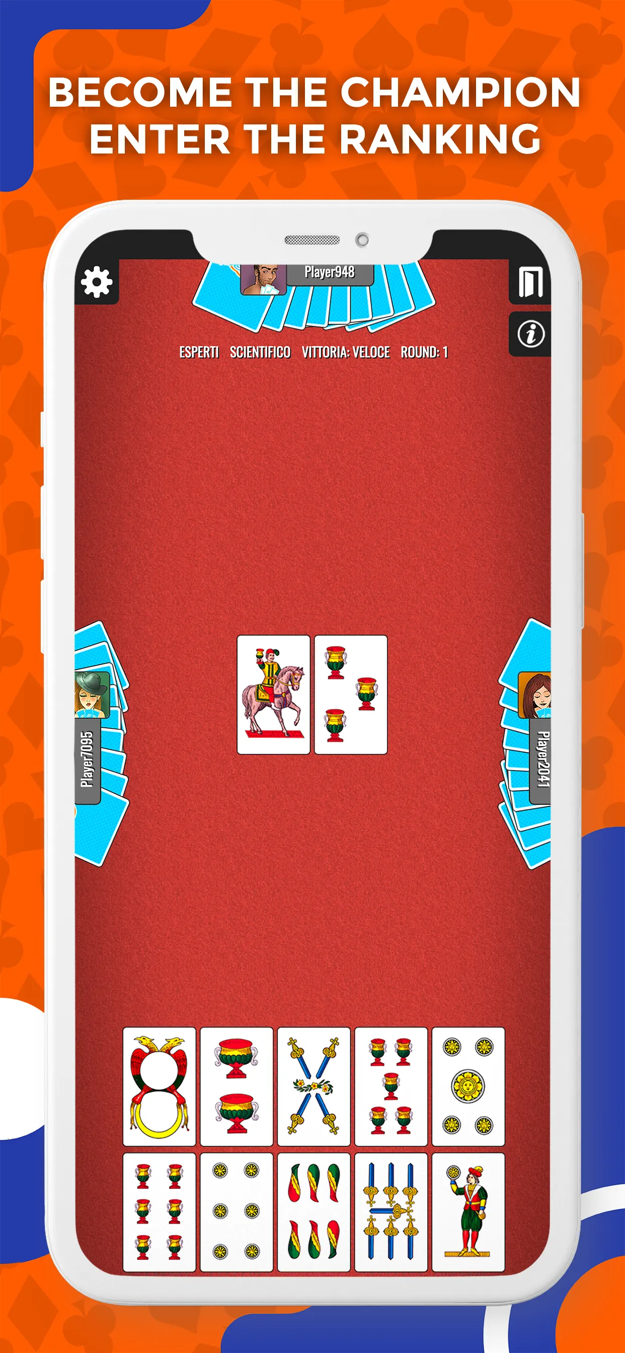 Scopone Più – Card Games | Indus Appstore | Screenshot