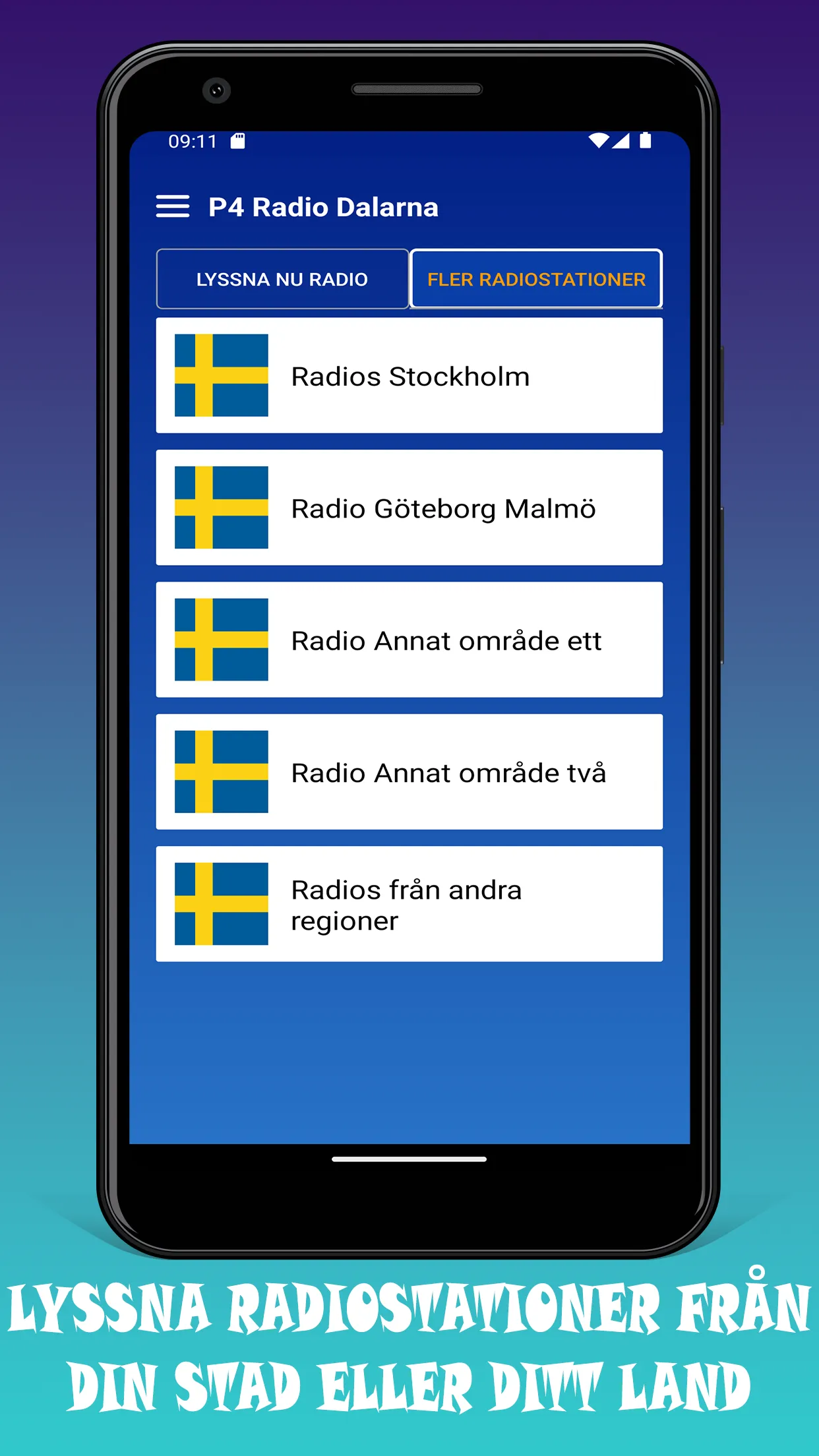 P4 Radio Dalarna FM Sveriges | Indus Appstore | Screenshot