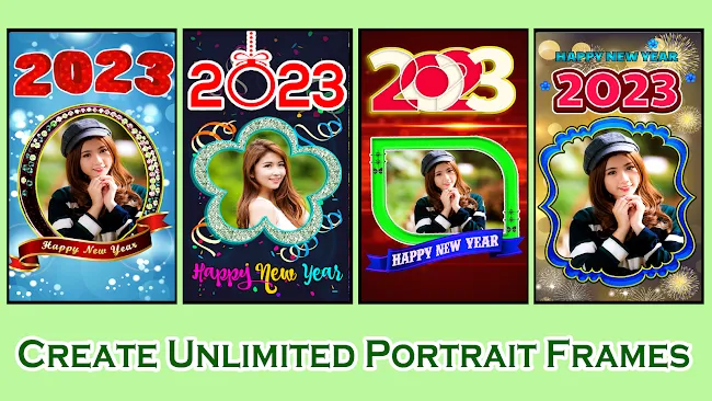 Newyear Photo Frames | Indus Appstore | Screenshot