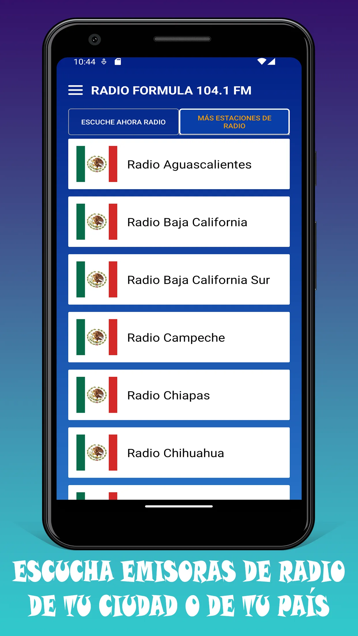 Radio Formula 104.1 FM Mexico | Indus Appstore | Screenshot