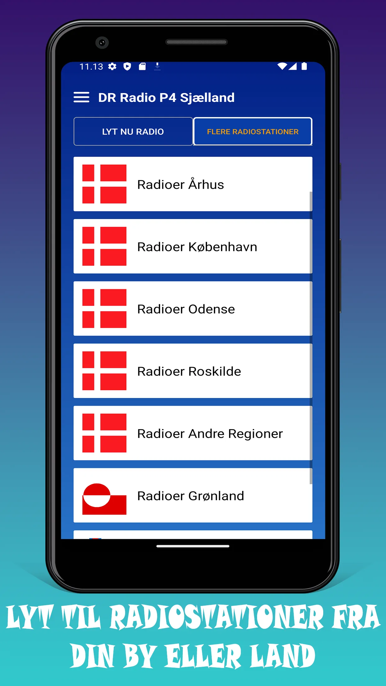 DR P4 Sjælland Radio Danmark | Indus Appstore | Screenshot