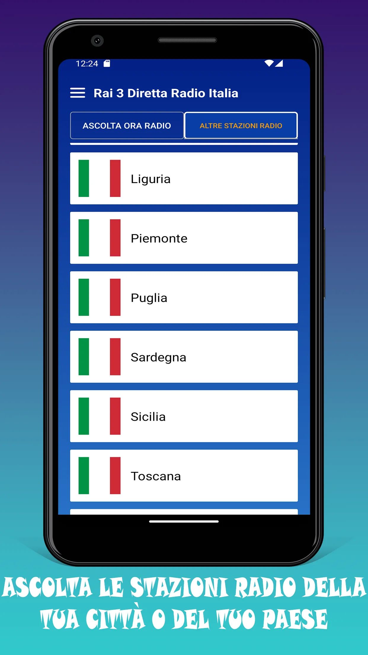 Radio Rai 3 Diretta Italia App | Indus Appstore | Screenshot