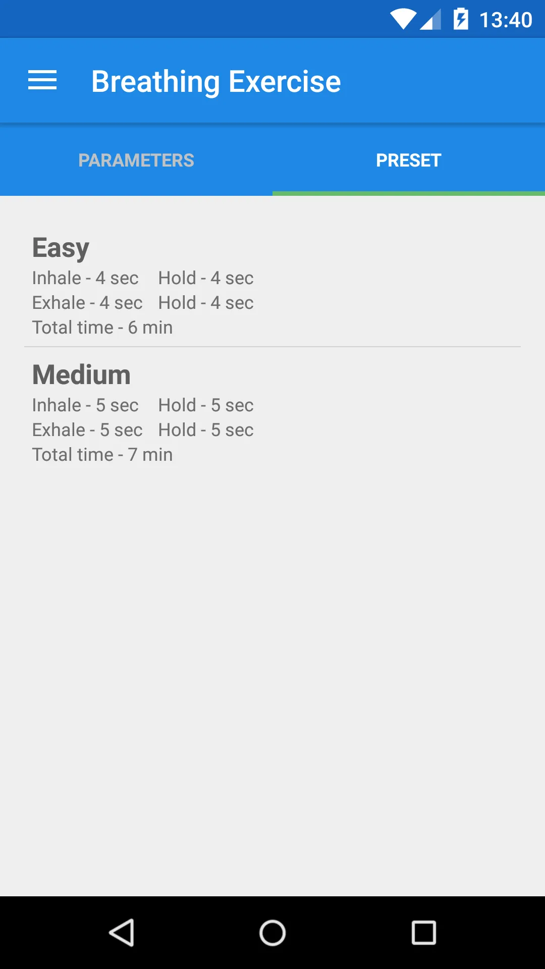 Breathing exercise | Indus Appstore | Screenshot