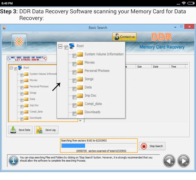 Memory Card Recovery & Repair  | Indus Appstore | Screenshot