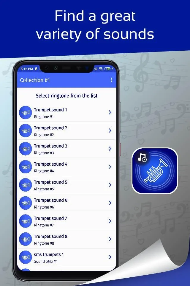 trumpet ringtones | Indus Appstore | Screenshot