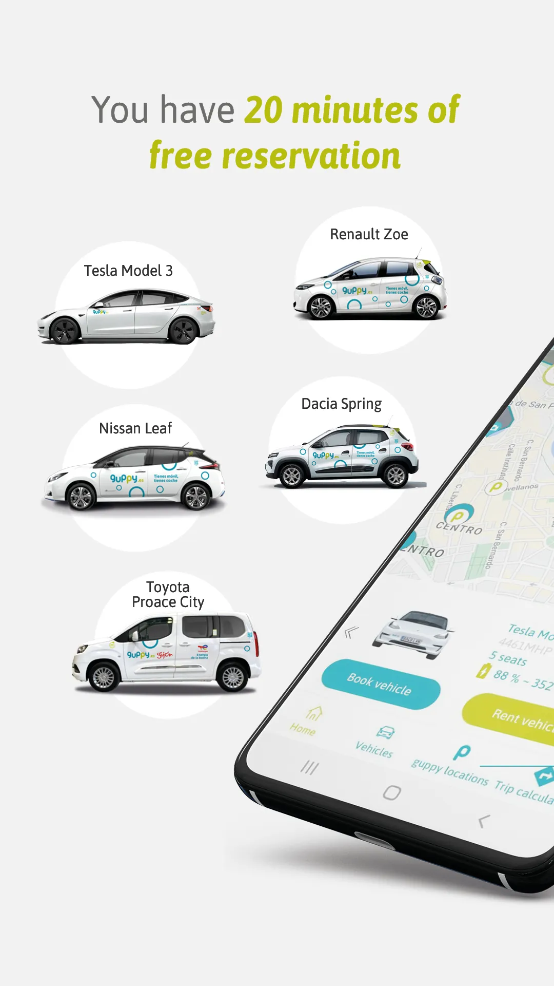 guppy - Car Sharing | Indus Appstore | Screenshot