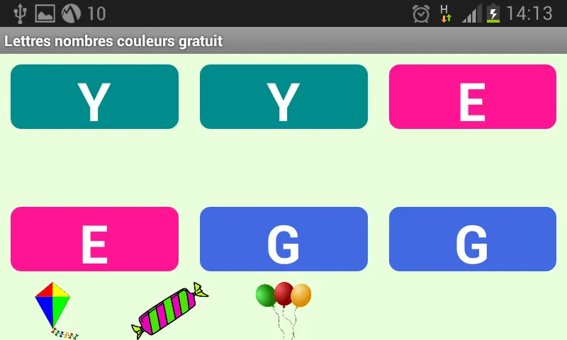 Lettres Nombres en Français | Indus Appstore | Screenshot