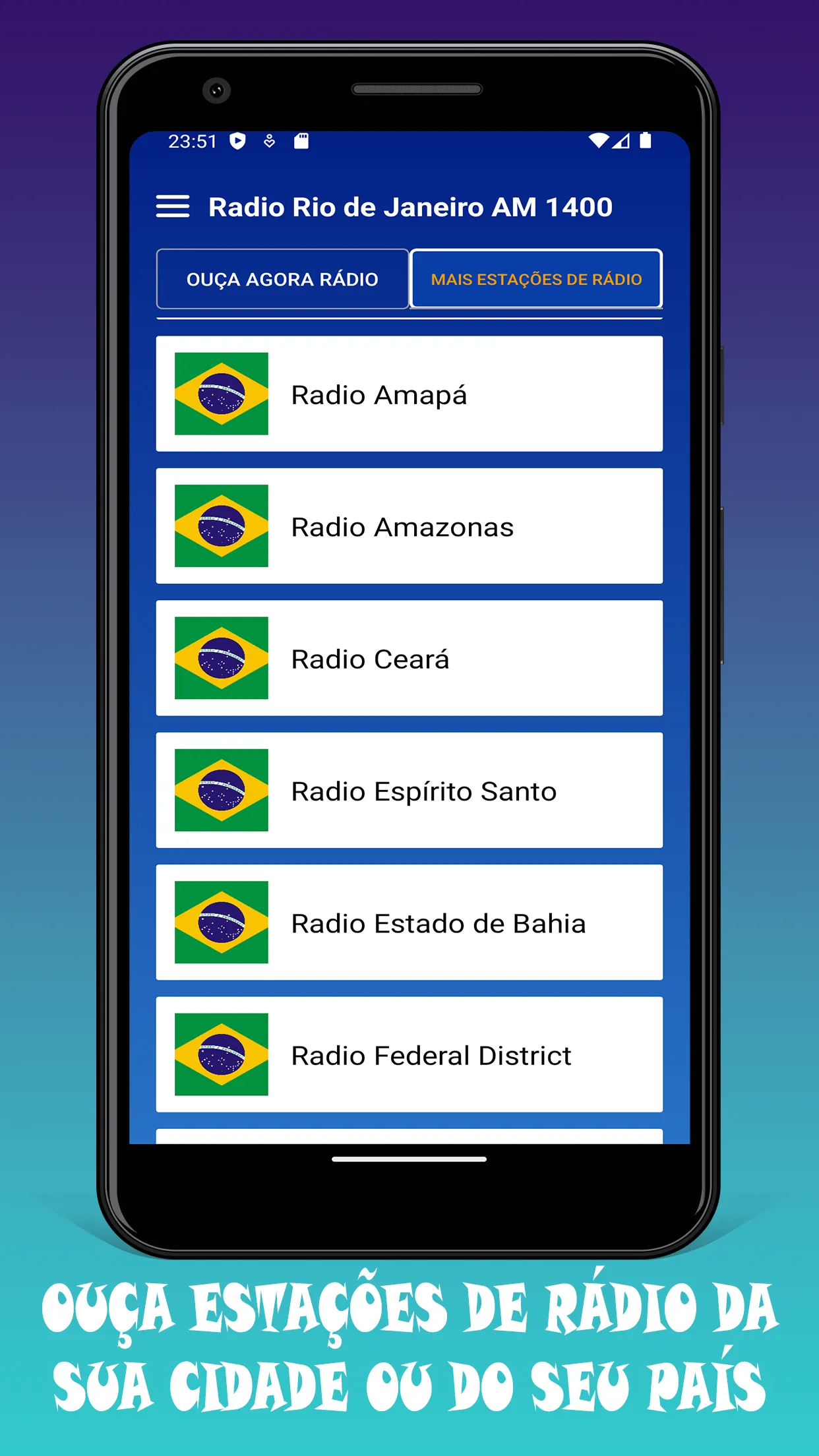 Radio Rio De Janeiro 1400 AM | Indus Appstore | Screenshot