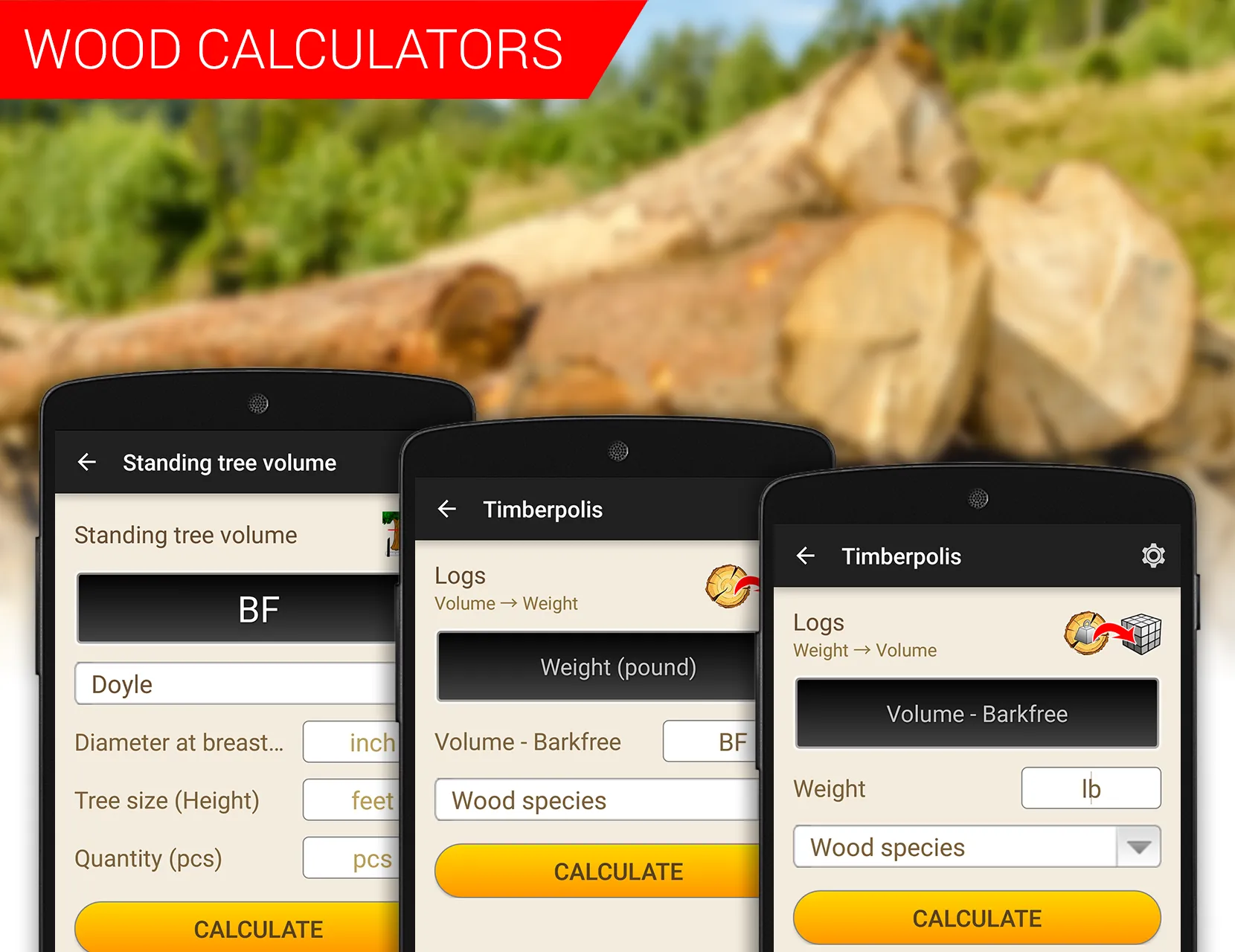 Wood calculators & Recorder | Indus Appstore | Screenshot