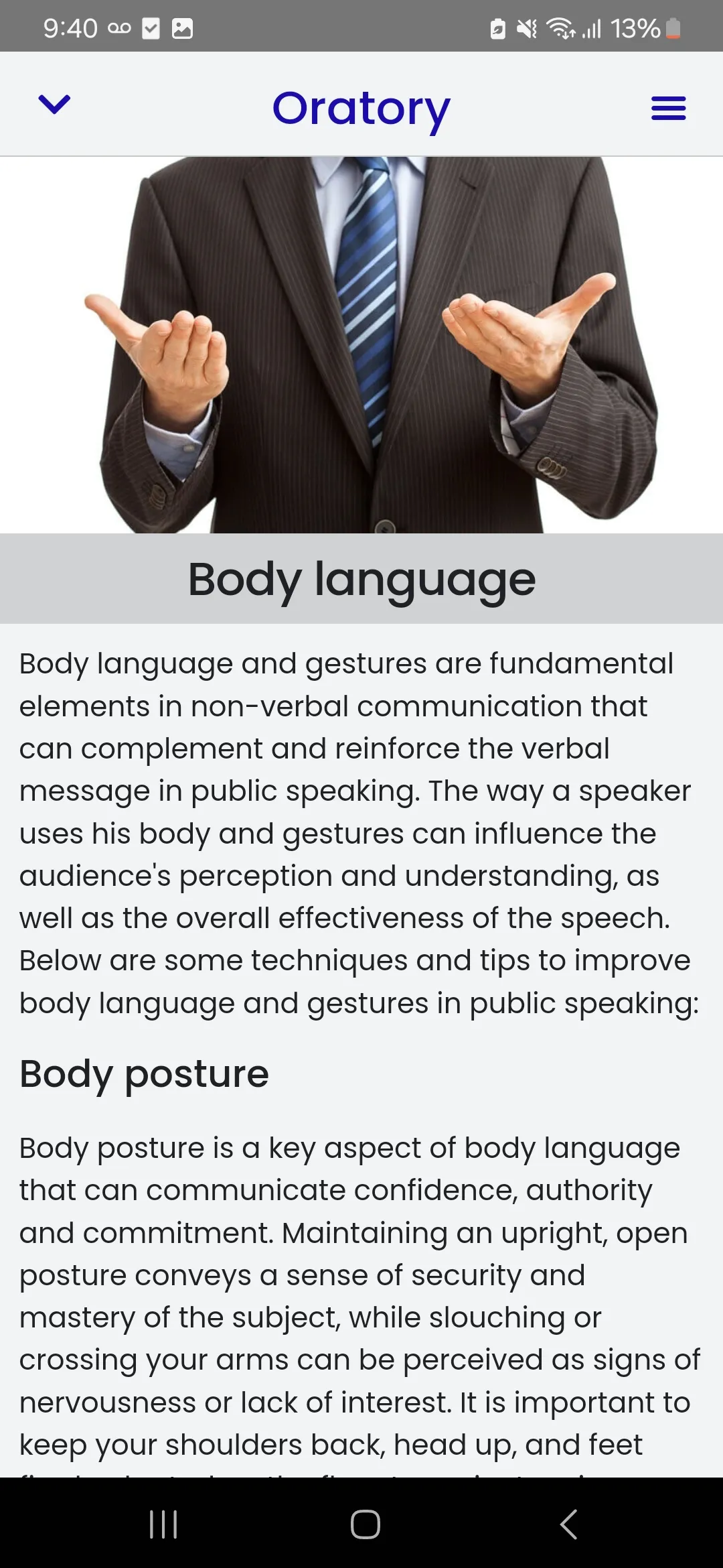 Public Speaking Course | Indus Appstore | Screenshot