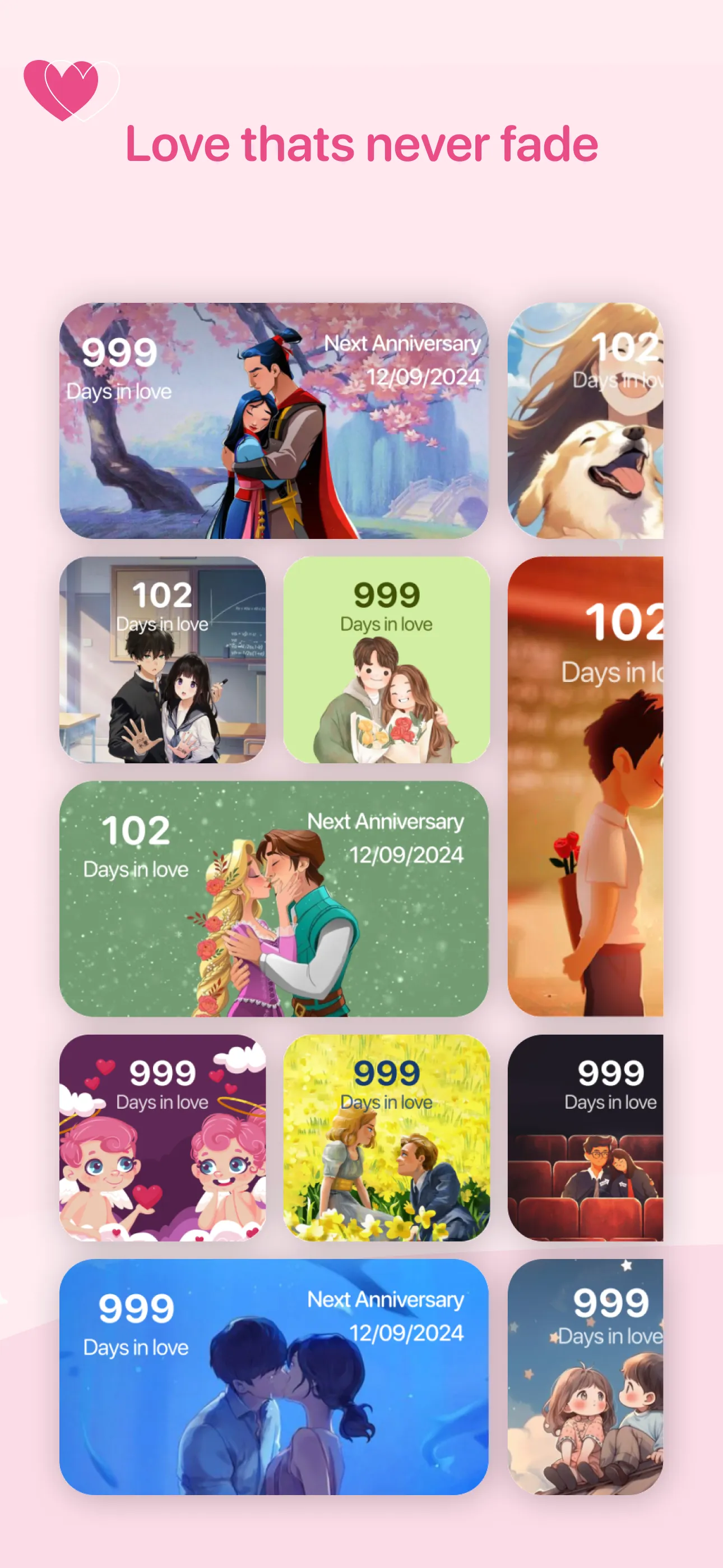 Vibes Widget: Love Counter App | Indus Appstore | Screenshot