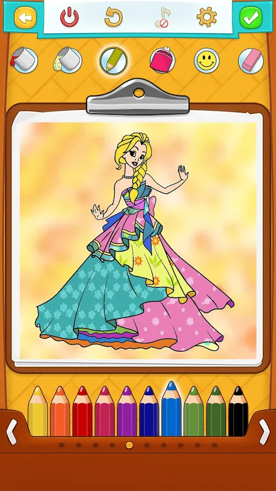 Princess Coloring Pages | Indus Appstore | Screenshot