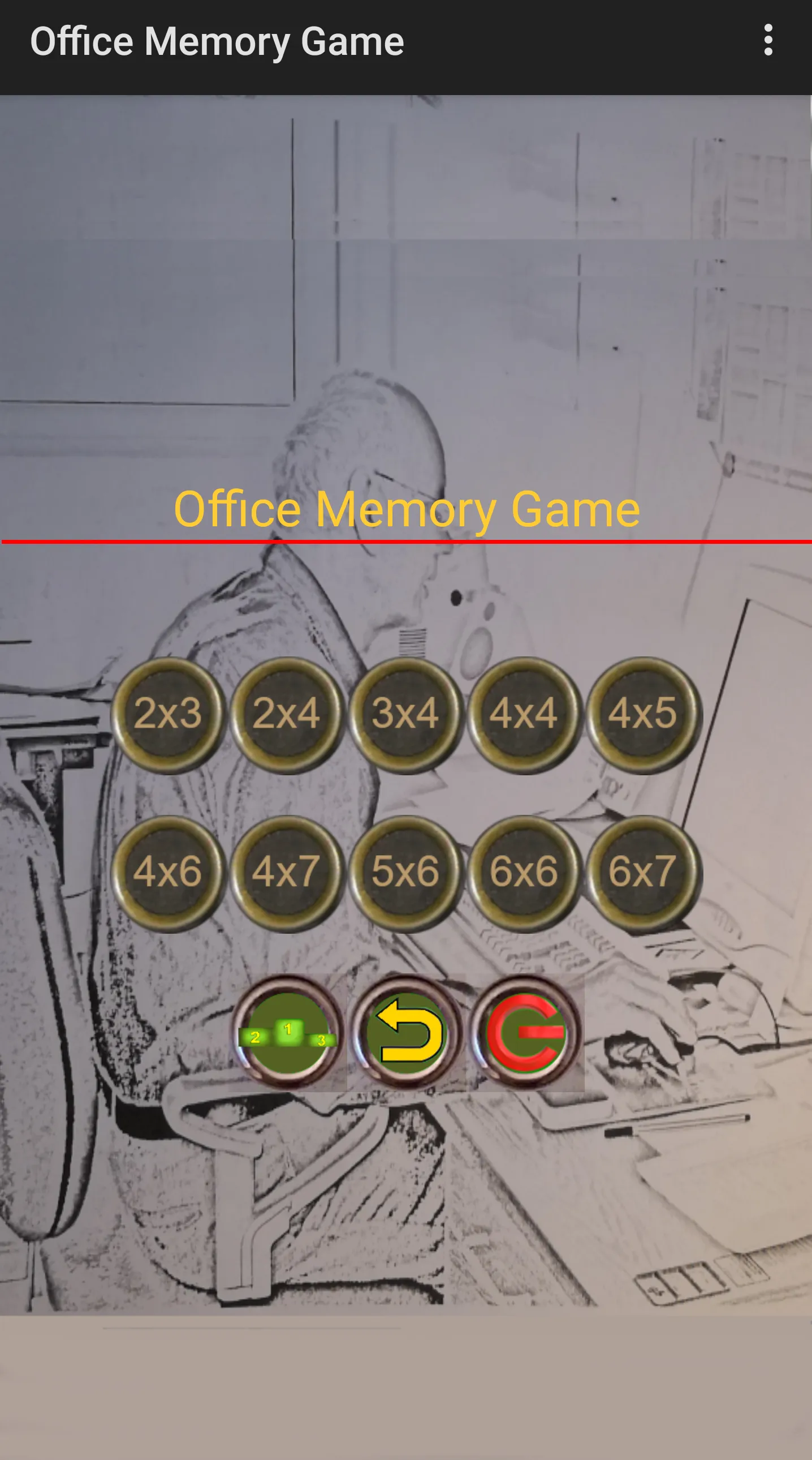 Office memory training game | Indus Appstore | Screenshot