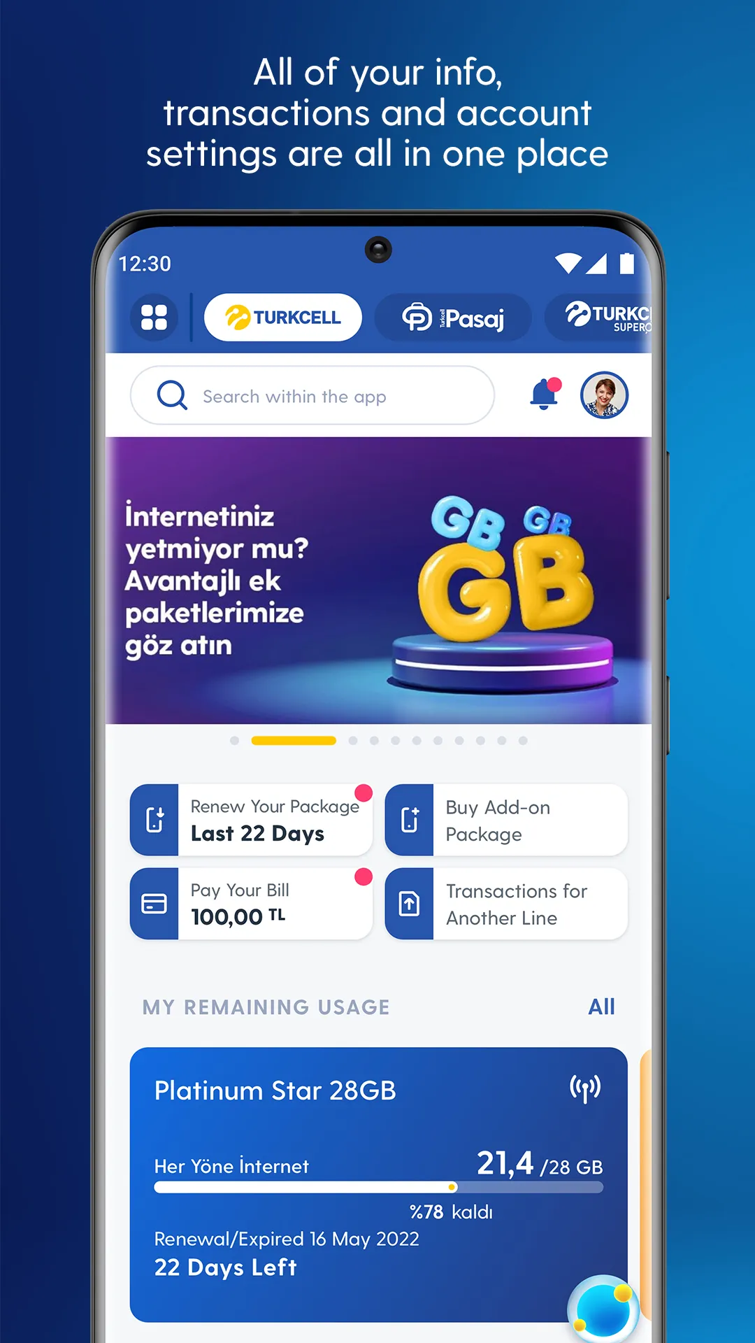 Turkcell | Indus Appstore | Screenshot