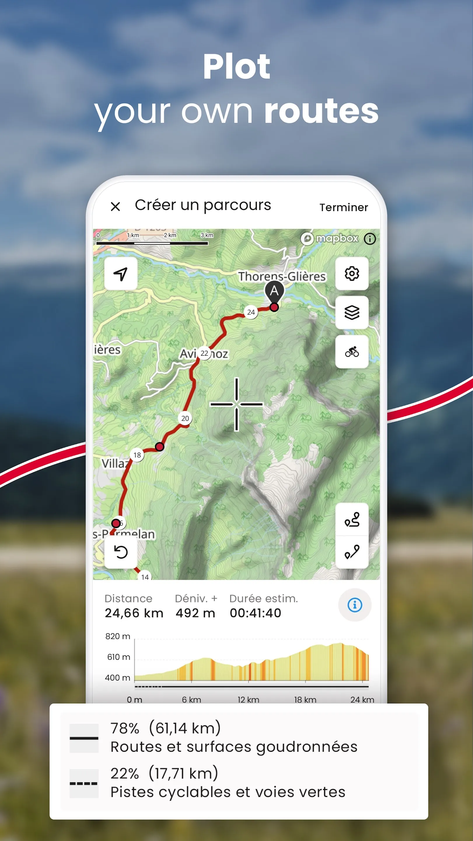 OpenRunner : bike & hike maps | Indus Appstore | Screenshot