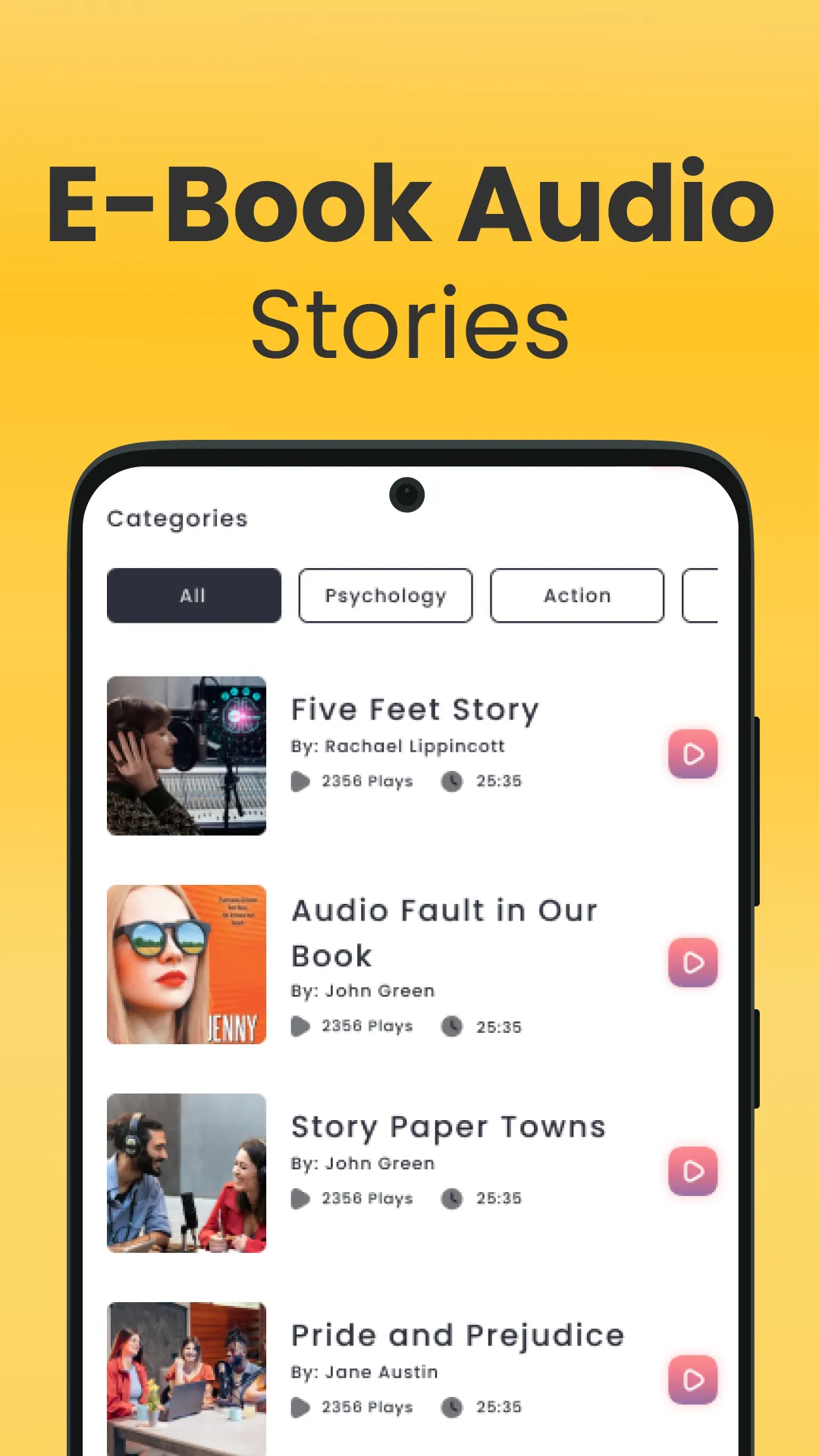 Audio Books App - Stories | Indus Appstore | Screenshot