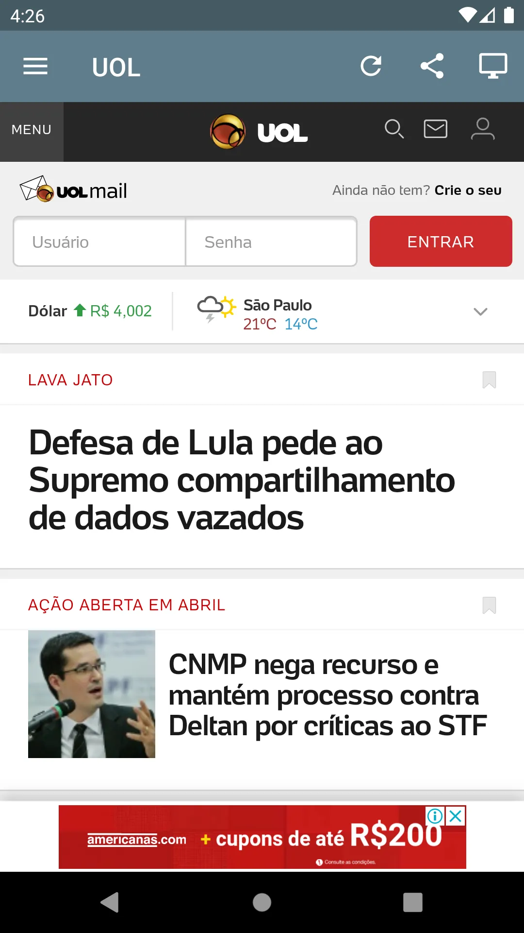 Jornal do Brasil | Indus Appstore | Screenshot