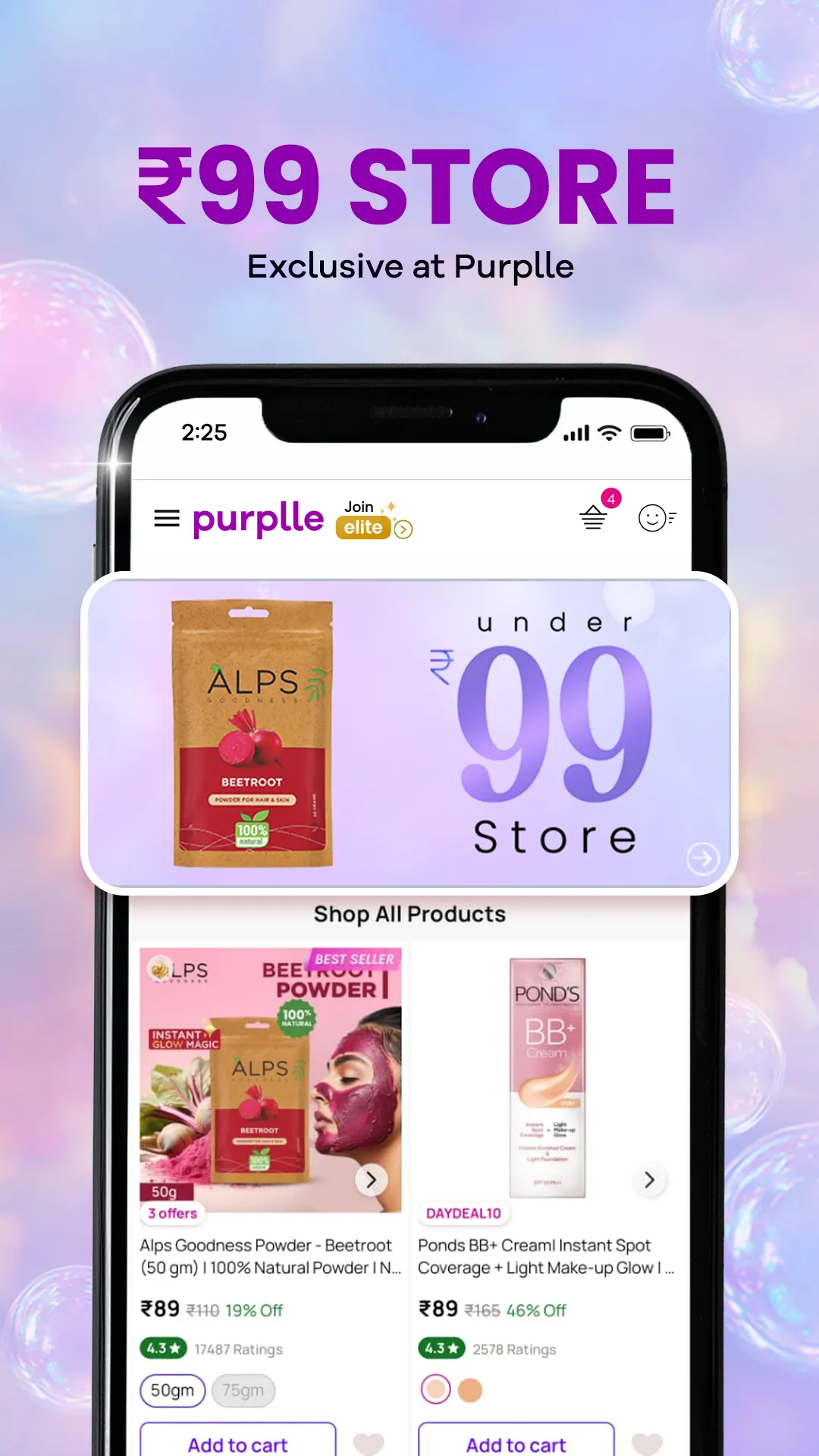 Purplle Online Beauty Shopping | Indus Appstore | Screenshot