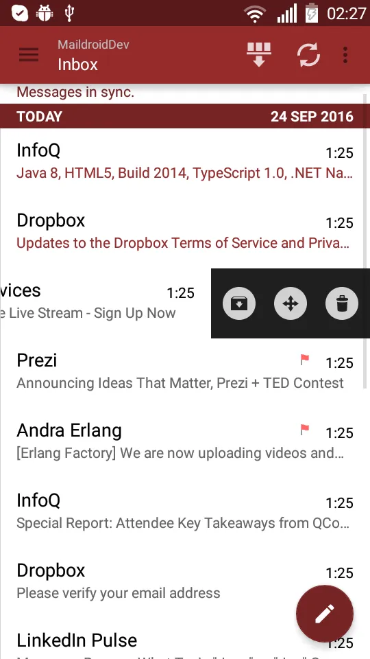 MailDroid -  Email App | Indus Appstore | Screenshot