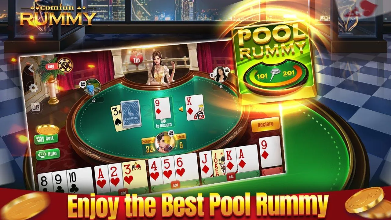 Indian Rummy Comfun Online | Indus Appstore | Screenshot