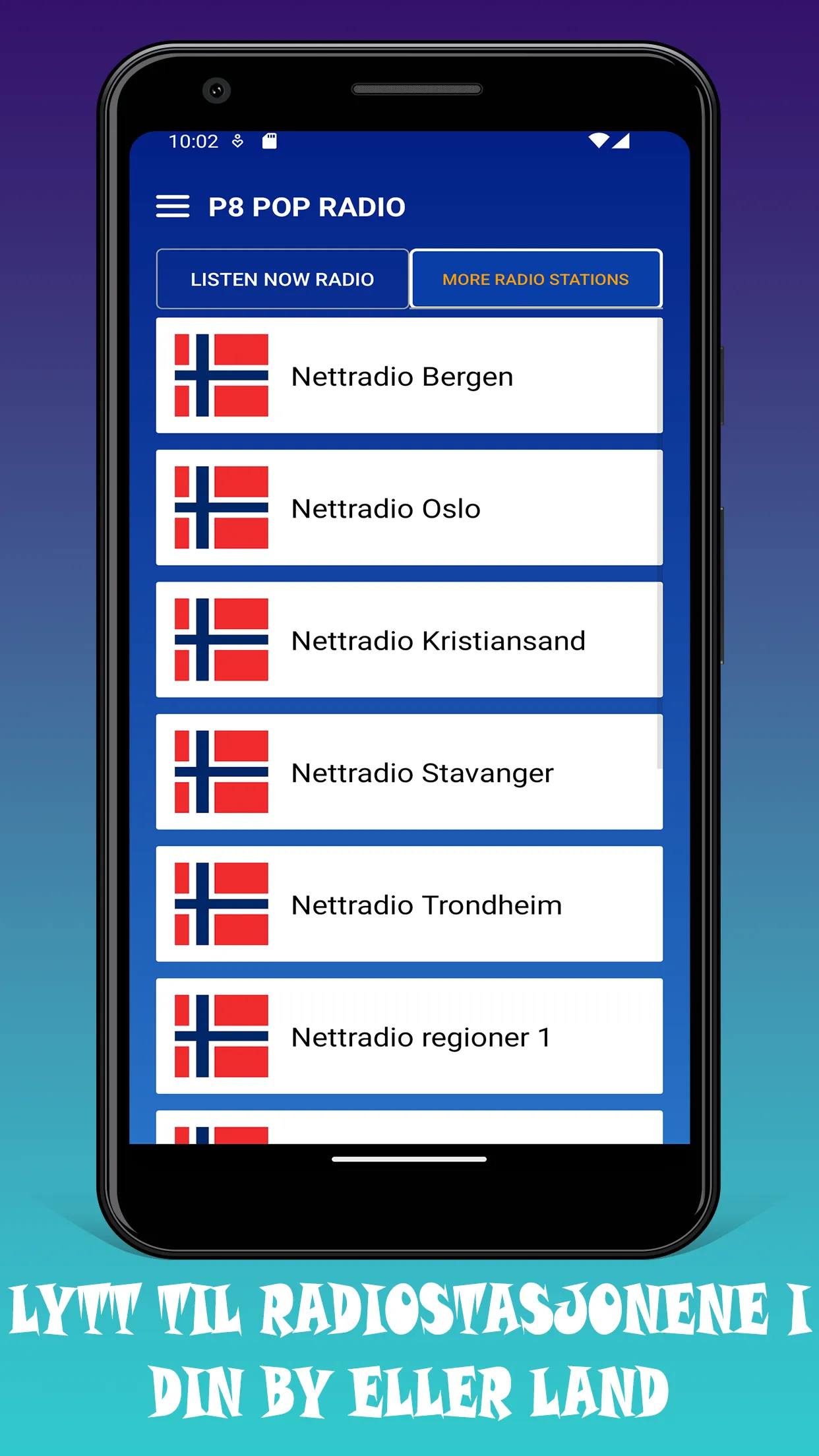 P8 Pop Radio App Norge Online | Indus Appstore | Screenshot