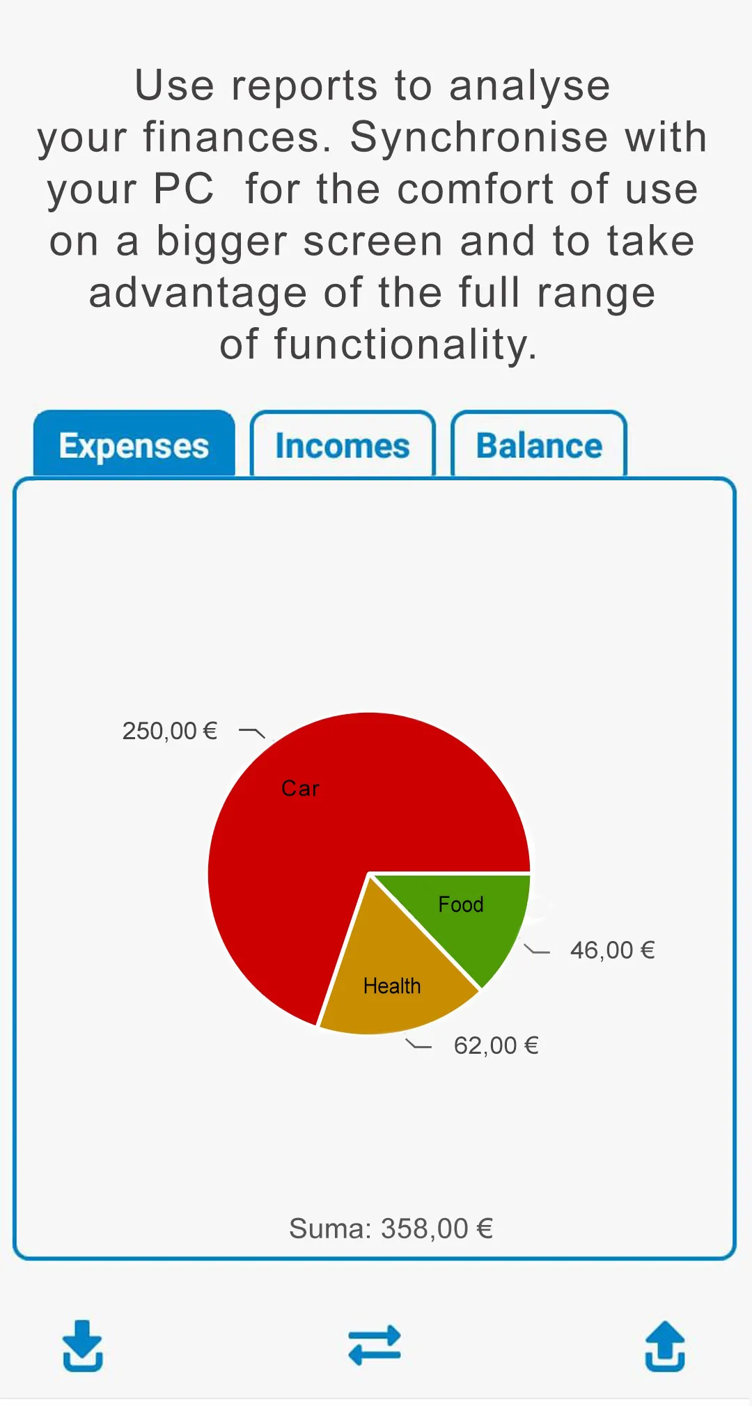 Fin4Family - Home budget | Indus Appstore | Screenshot