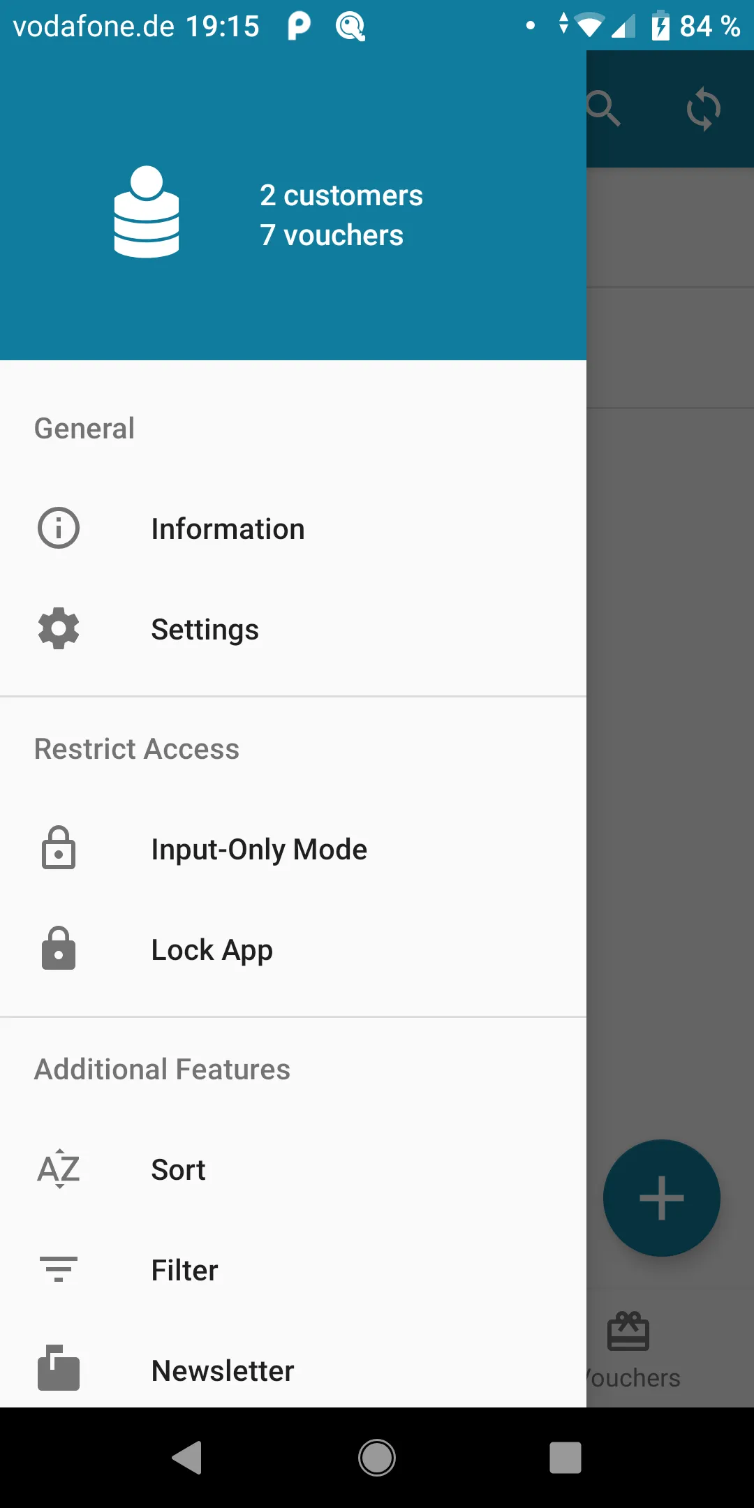 Customer Database | Indus Appstore | Screenshot