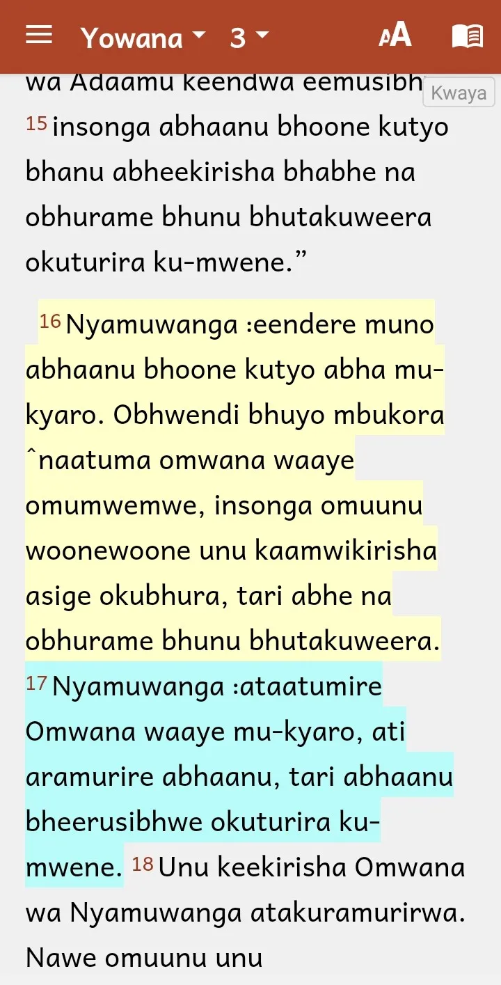 Kwaya Bible with Swahili | Indus Appstore | Screenshot