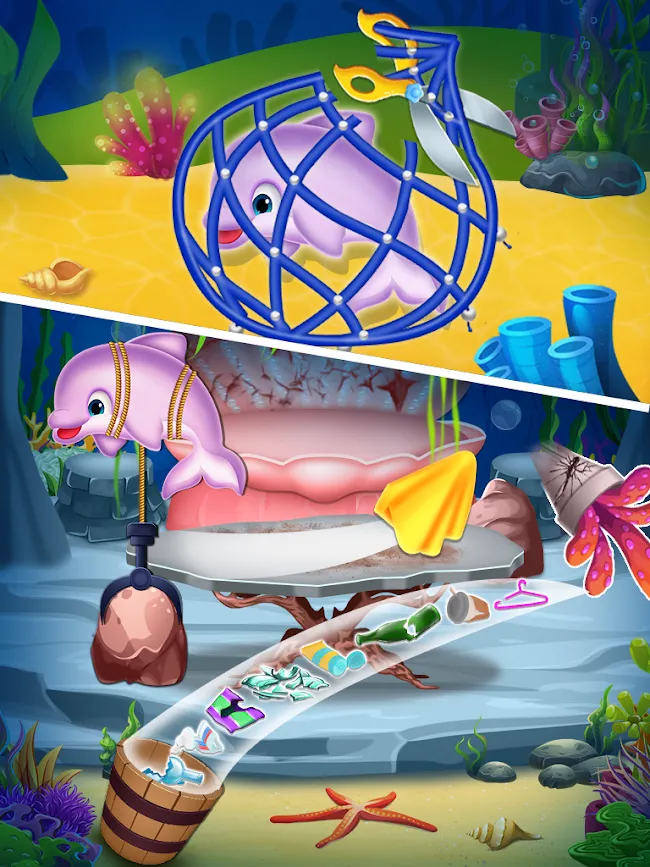 Pregnant mermaid mommy & newbo | Indus Appstore | Screenshot