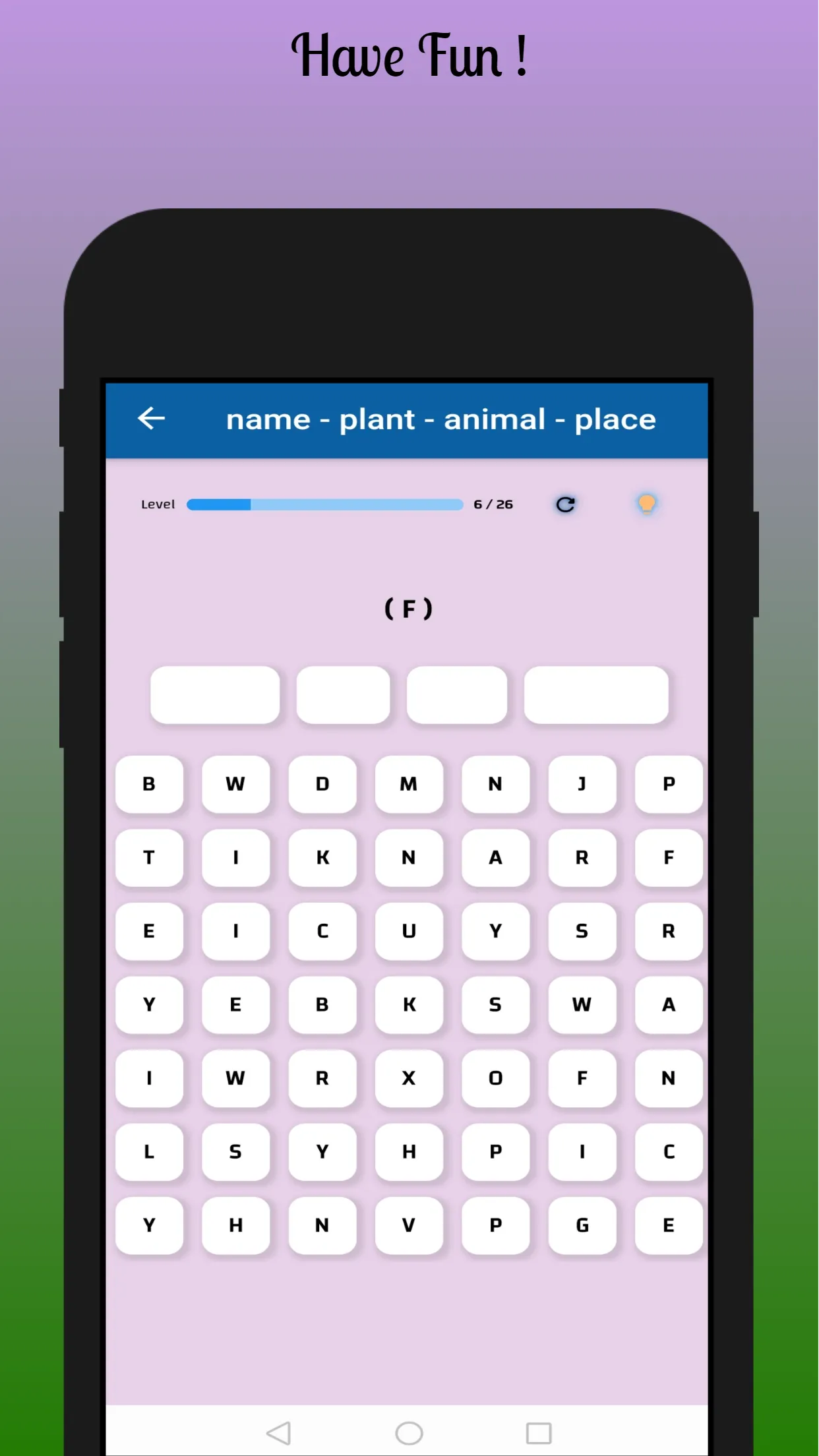 Name Plant Animal : Crossword | Indus Appstore | Screenshot