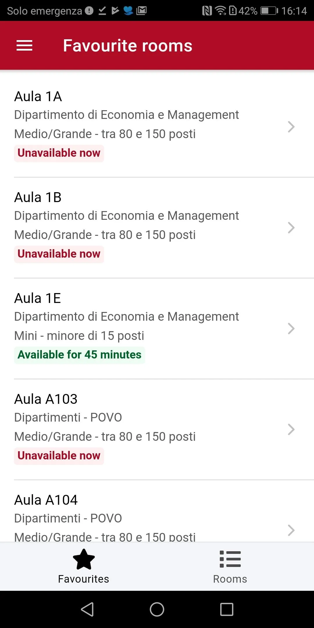 UniTrentoApp | Indus Appstore | Screenshot