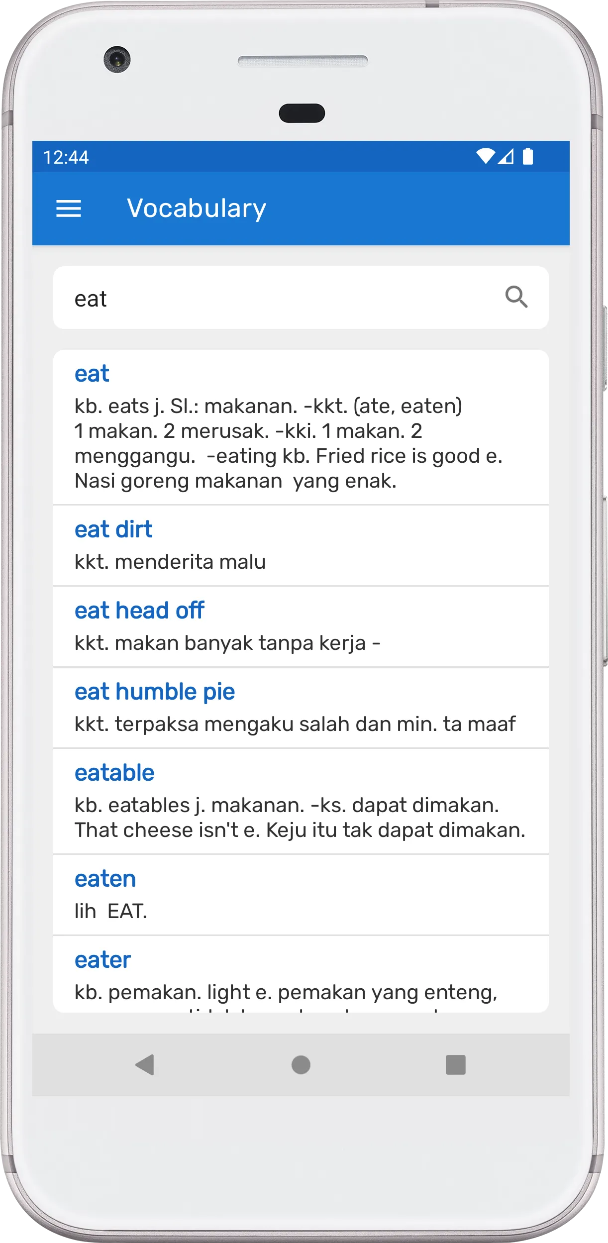 English Indonesian Translator | Indus Appstore | Screenshot