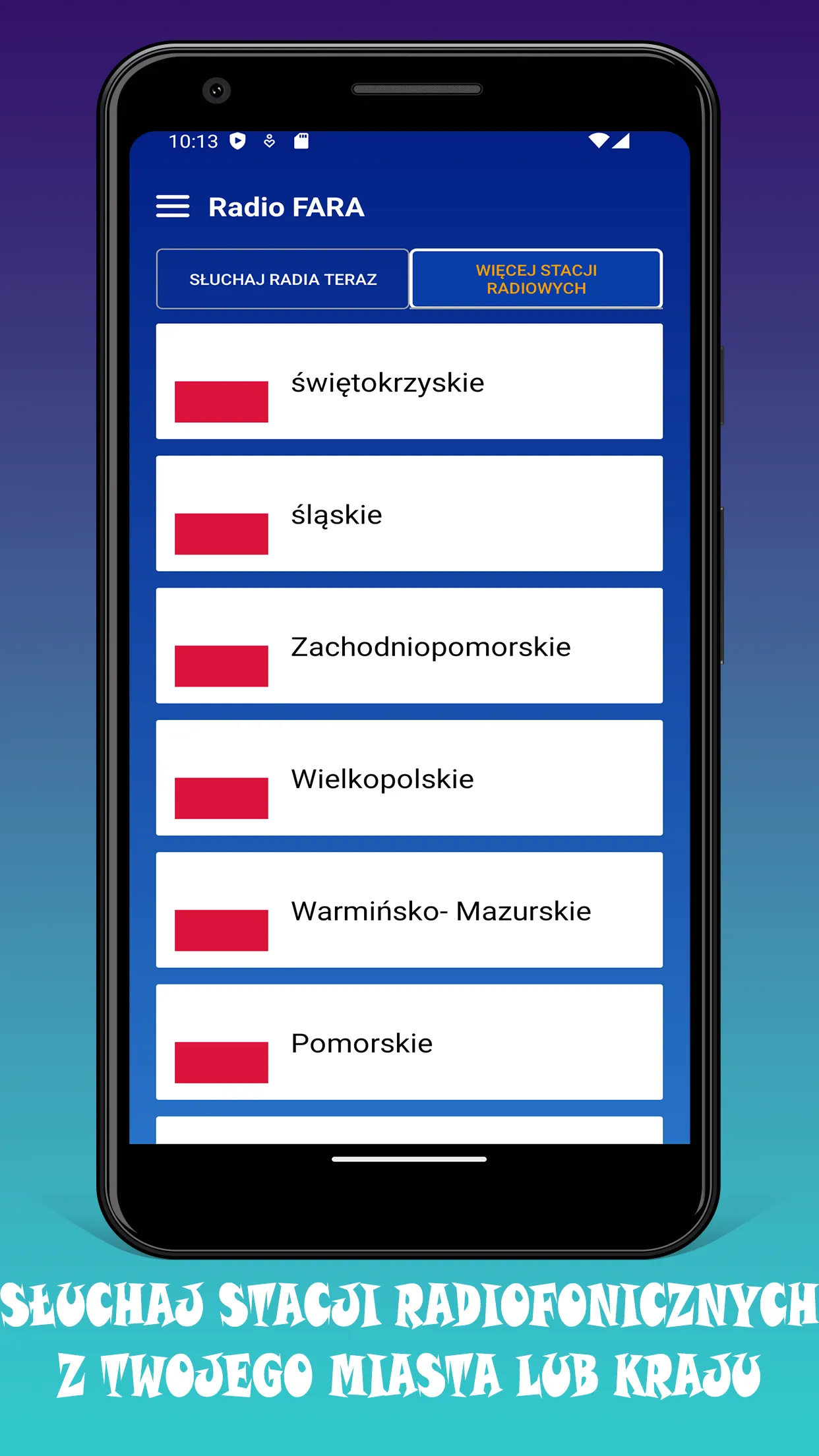 Radio Fara Polskie FM Online | Indus Appstore | Screenshot