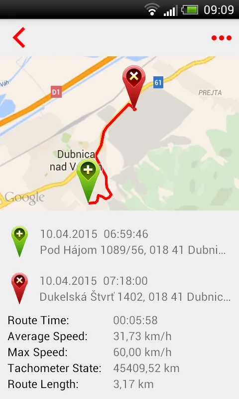 KeetecSAT - GPS monitoring | Indus Appstore | Screenshot