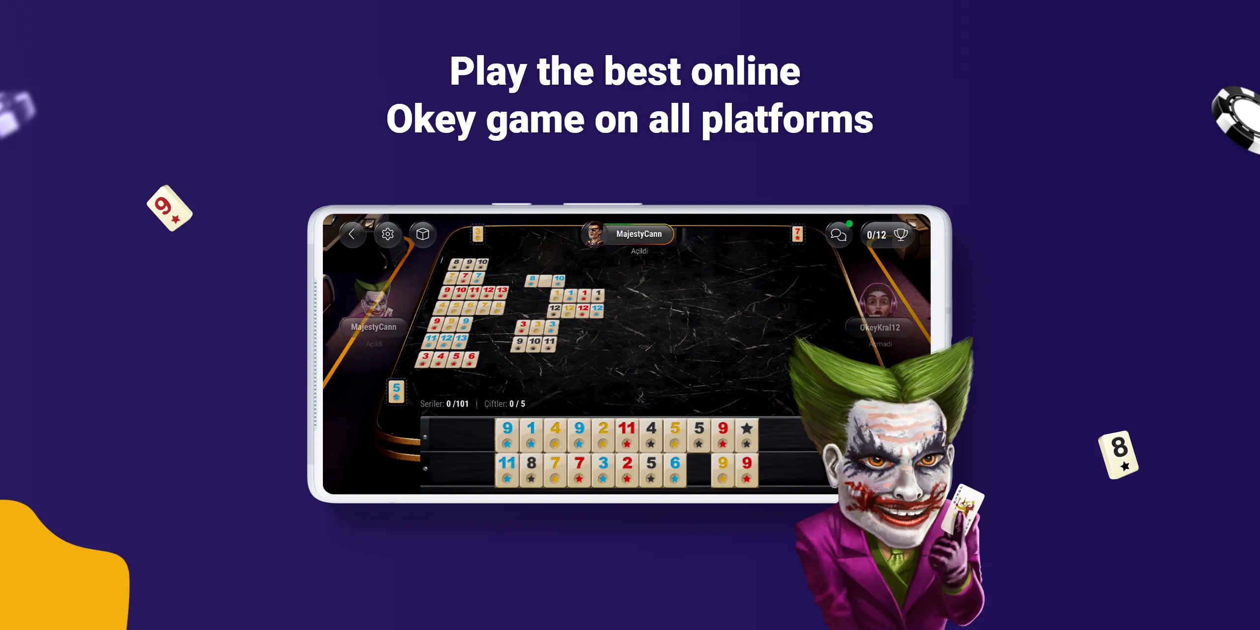 Altinstar Okey 101 Rummy | Indus Appstore | Screenshot