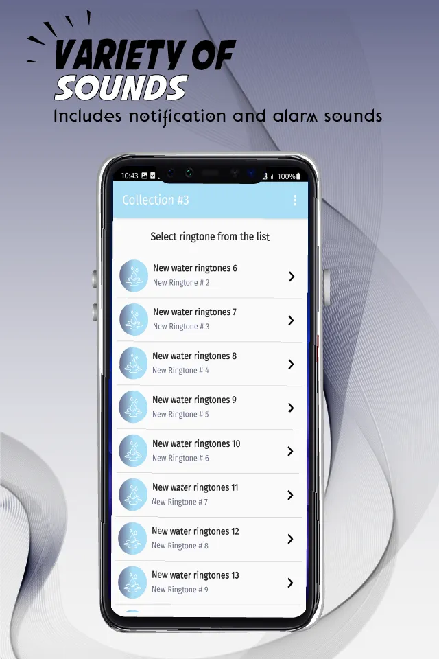 Water sound ringtone. | Indus Appstore | Screenshot