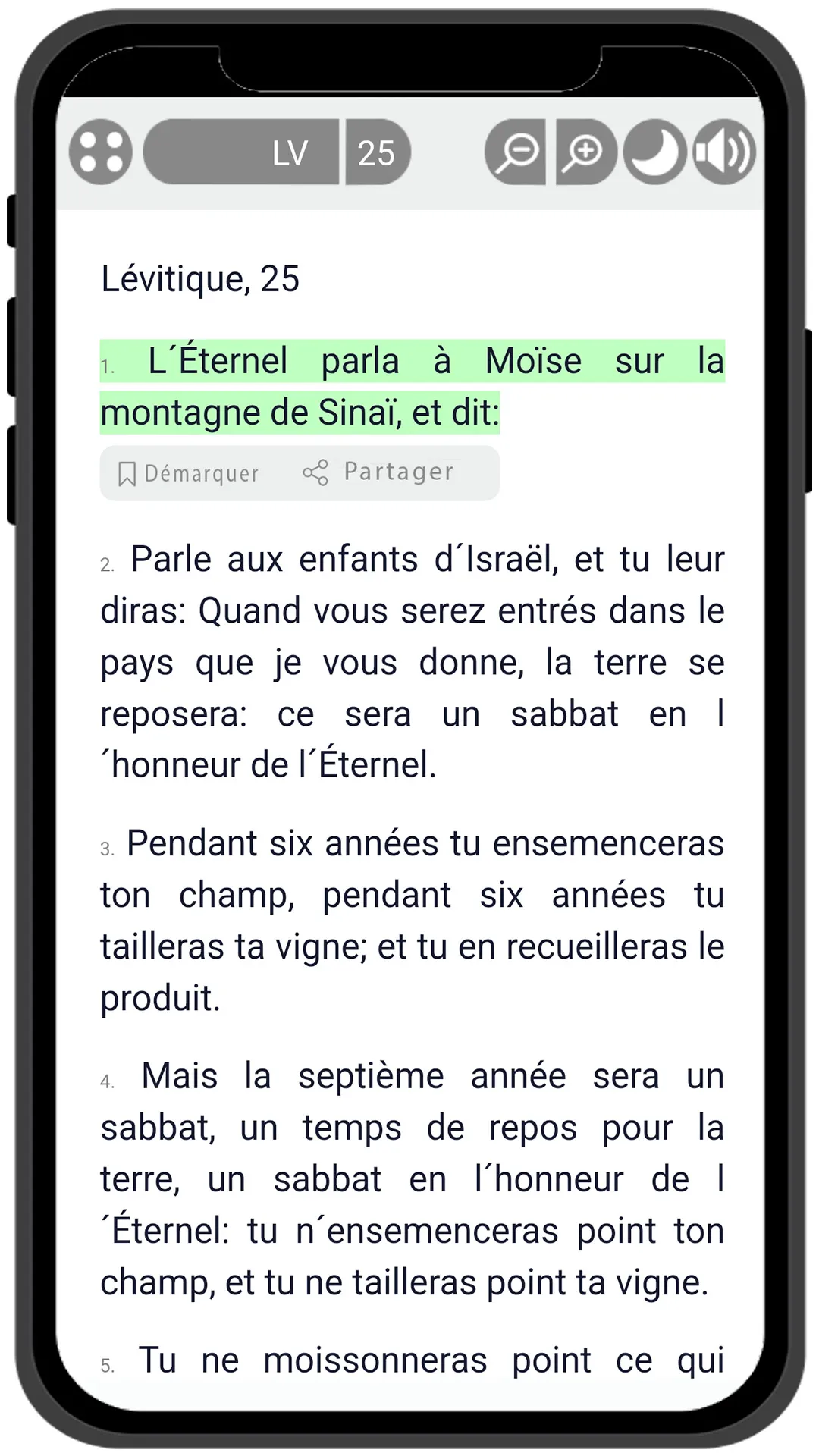 Bible in French | Indus Appstore | Screenshot