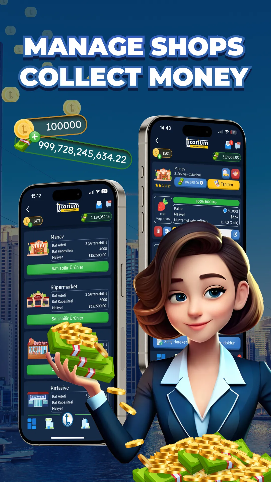 Ticarium: Business Tycoon | Indus Appstore | Screenshot