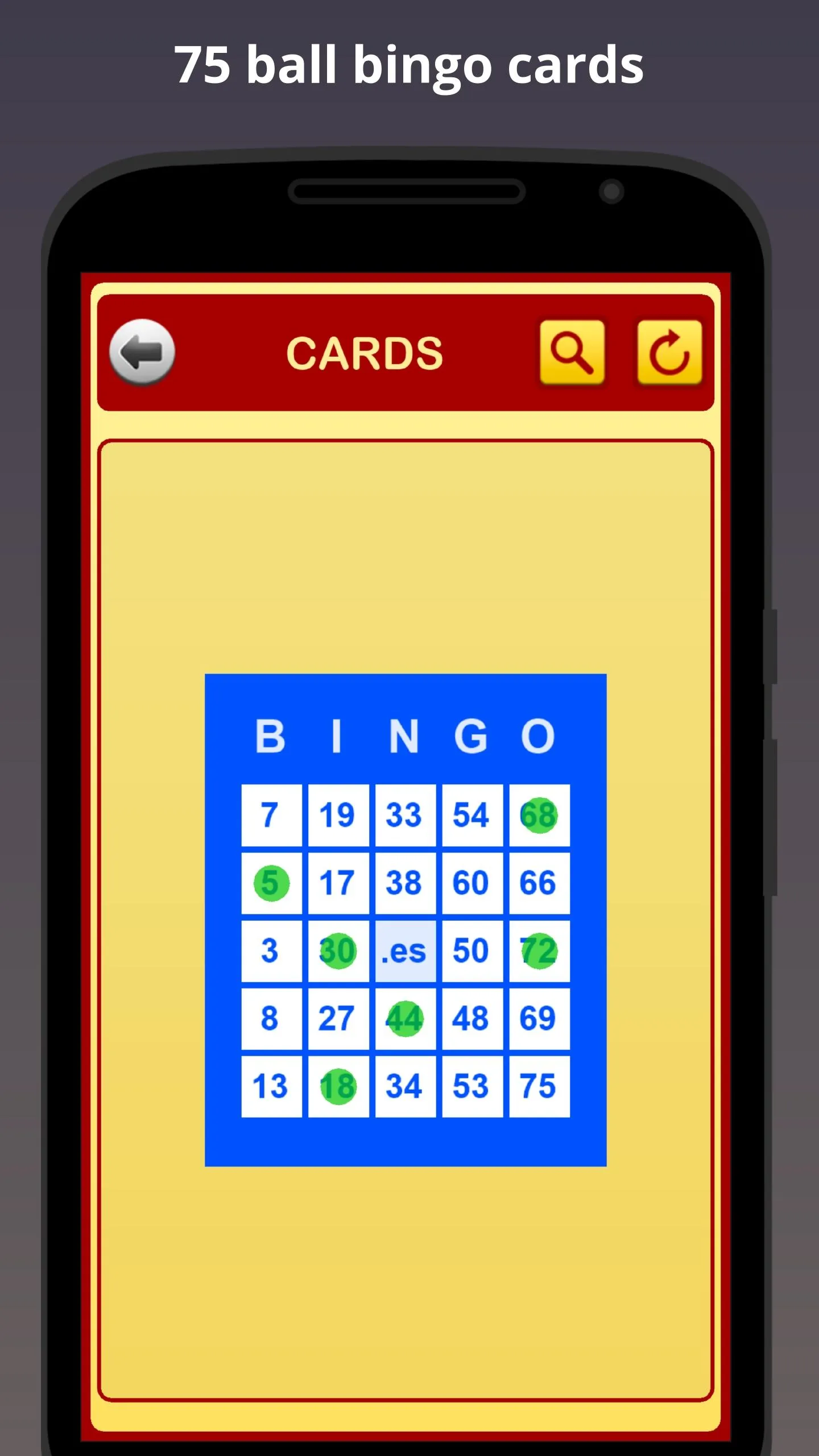 Bingo Cards | Indus Appstore | Screenshot