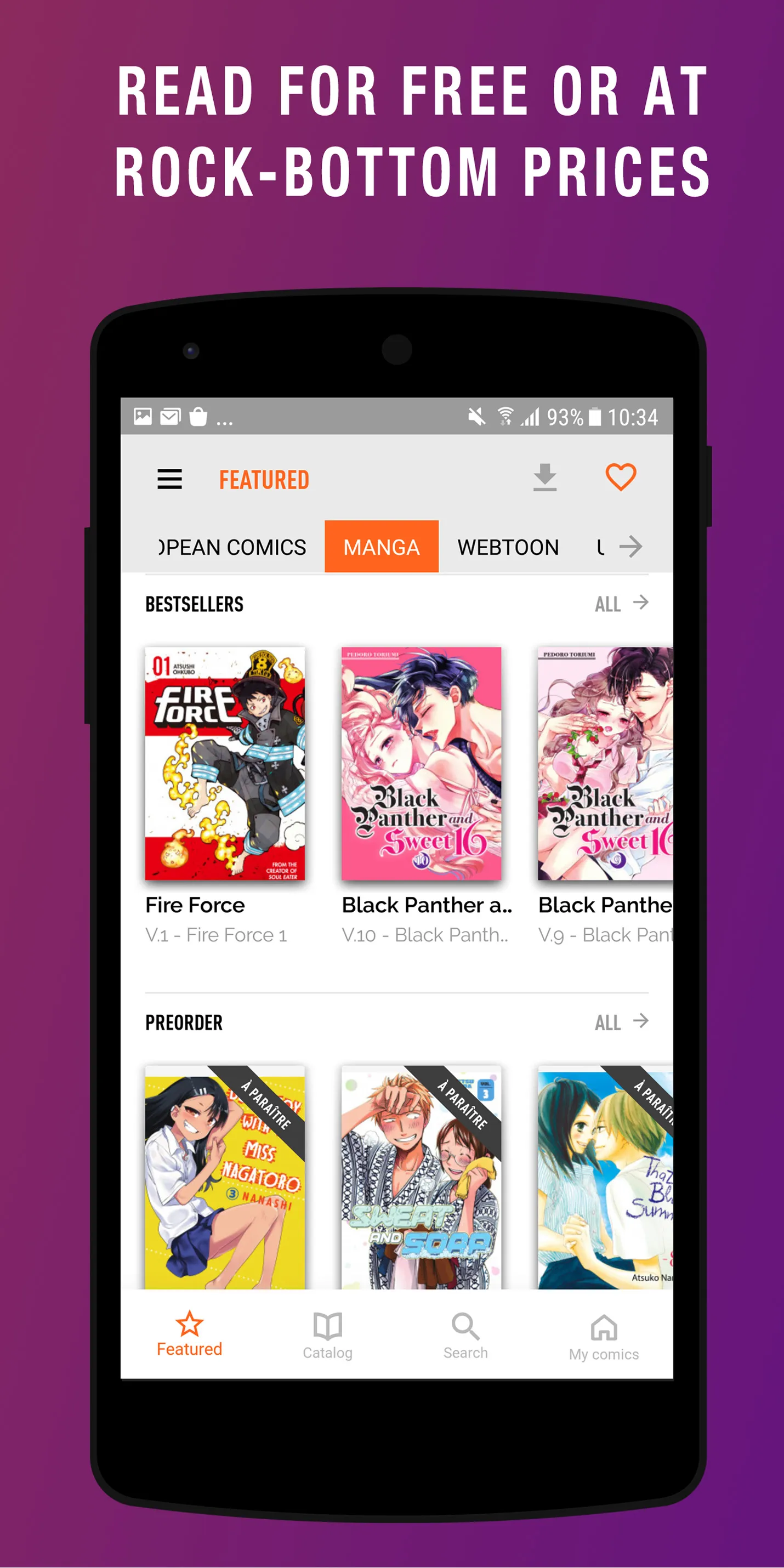 izneo: Read Manga and Comics | Indus Appstore | Screenshot