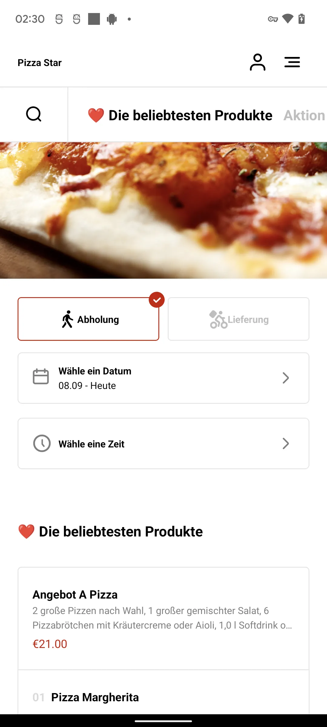 Pizza Star Gelsenkirchen | Indus Appstore | Screenshot