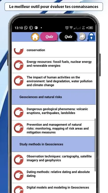 Geosciences courses | Indus Appstore | Screenshot