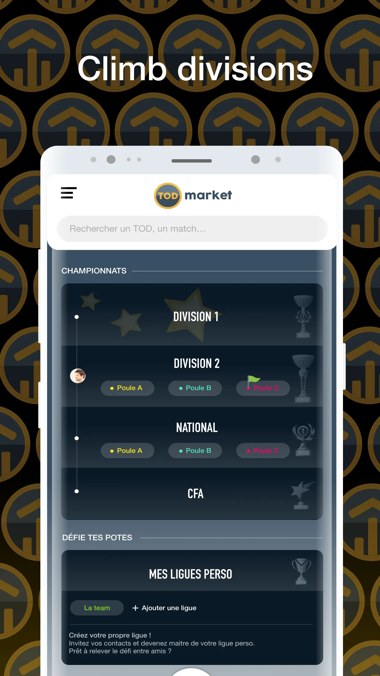 Todmarket - Sport Social | Indus Appstore | Screenshot