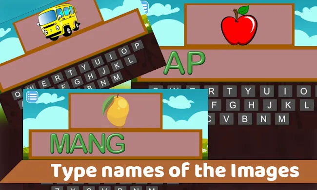 Kids typing games | Indus Appstore | Screenshot