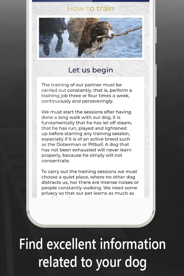 dog training guide train a dog | Indus Appstore | Screenshot