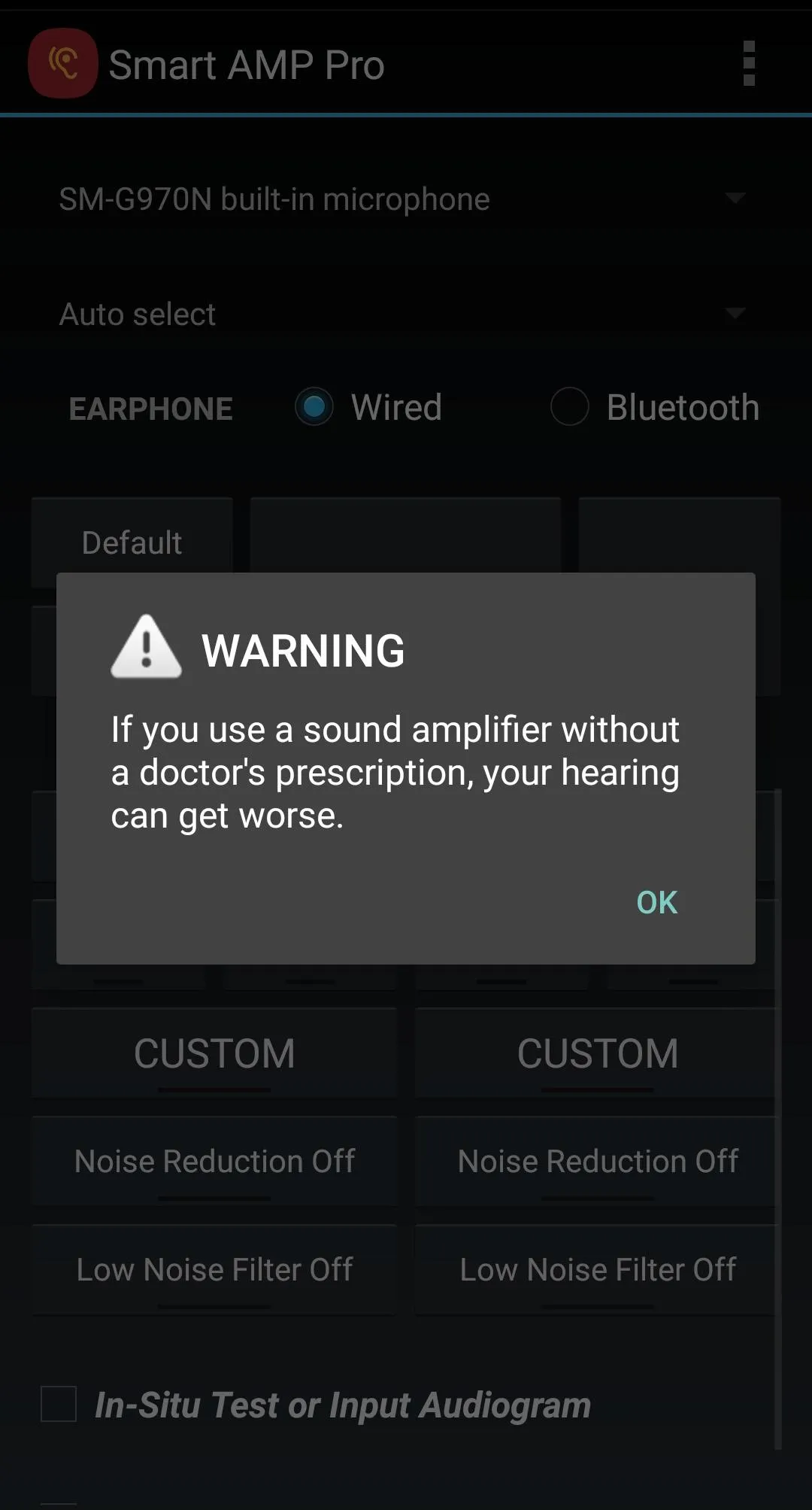 Smart AMP Pro - SoundAmplifier | Indus Appstore | Screenshot